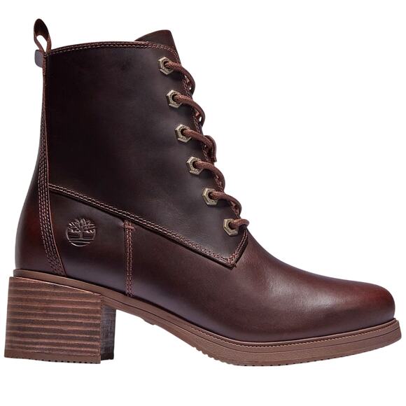 Timberland Dalston Vibe Women Mid Chelsea Boot - Chestnut - Size: 6.5 - Picture 7 of 9